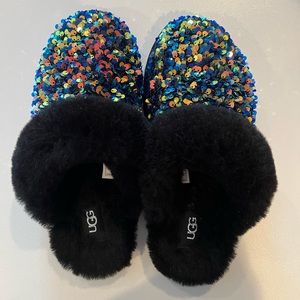 Sequin UGG slippers (authentic)